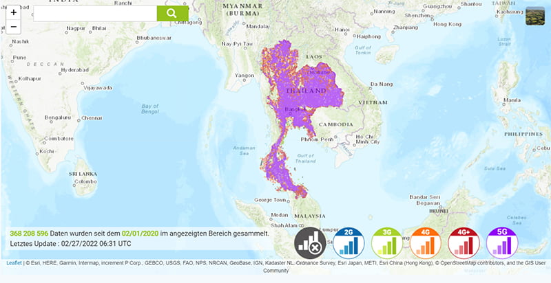 SIM Karte Thailand: Netzabdeckung und mehr 3 AIS SIM Karte Thailand