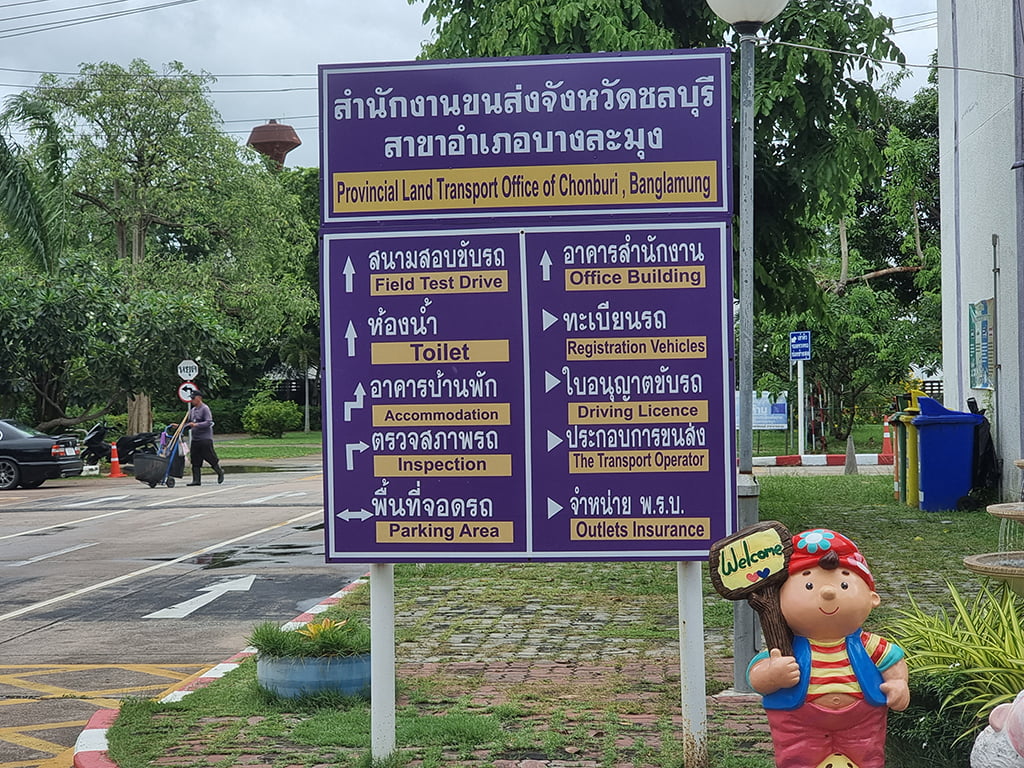 Führerschein in Thailand