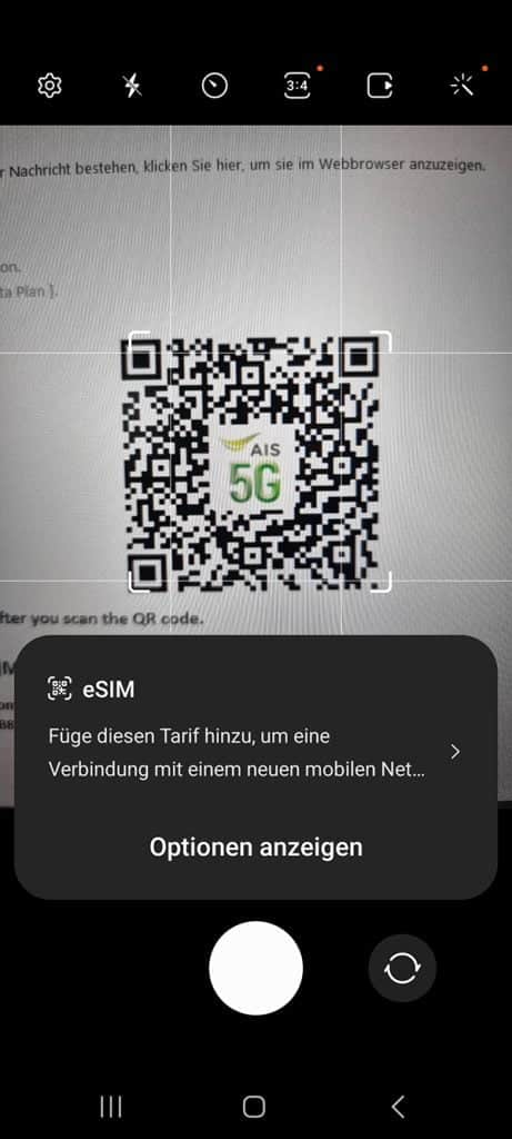 eSIM Aktivierung: So aktivieren Sie erfolgreich Ihre Thailand eSIM 4 eSIM Profil hinzufügen
